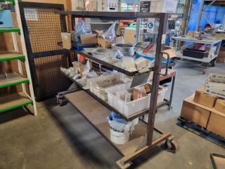 Heavy Duty Mobile Workshop Shelf Trolley