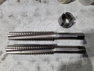 2x ACME 1.25" x 5 Brass Rakes + 1x 27.5mm Longstar Ring