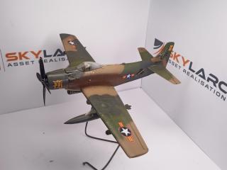 US Airforce Douglas A-1 Skyraider Attack Aircraft
