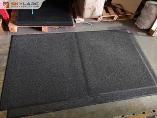 2x Heavy Duty Scrapper Floor Mats, Commercial Grade, 1150x2000mm