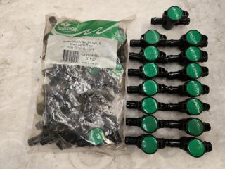 35 x 19mm Green Back Valves