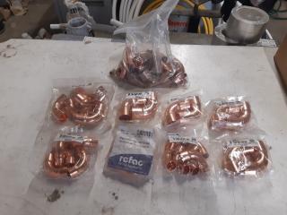 Assorted Copper Pipe Fittings