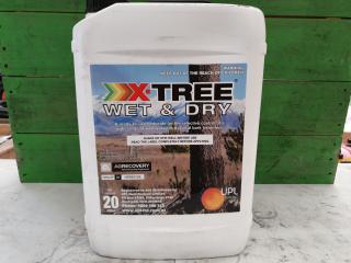 Xtree Wet and Dry Herbicide - 20 Litres