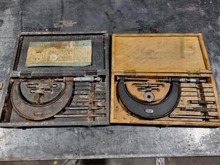 2x Moore & Wright Vintage Outside Micrometers