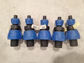 5 x LDRC2515 Reducing Couplings