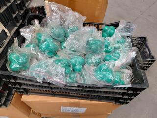 75 x Rubber Reflex Balls