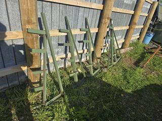 5 x Steel Rack Frames
