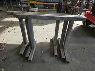 3 x Steel Work Stands 