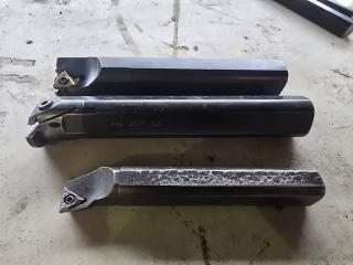3 x Lathe Boring Bars 