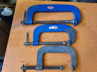 3x G-Clamps