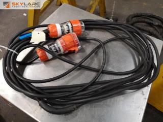 3-Phase Power Extension Cable, 10-Metre Length