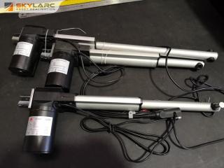 3x Electric Linear Actuators for Medical Devices or Mobility Aids