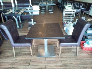 Cafe Table and Two Chairs