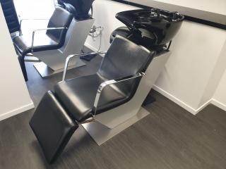 Salon Hair Washing Sink and Chair