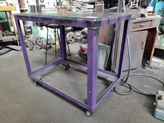 Heavy Duty Mobile Table Trolley