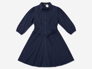 Olga de Polga Day Away Dress Navy - Size 8 - 12