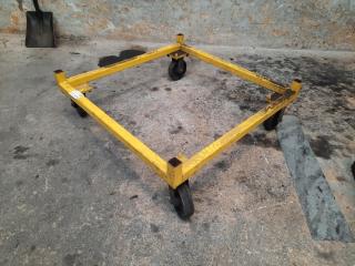 Mobile Industrial Workshop Bin Stand