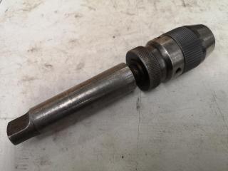 13mm Keyless Drill Chuck w/ No. 4 Morse Taper Shank