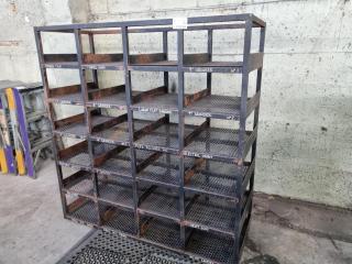 Heavy Duty Workshop Pigeon-Hole Storage Rack
