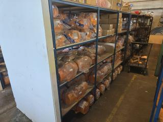 Steel and Timber Workshop Shelving