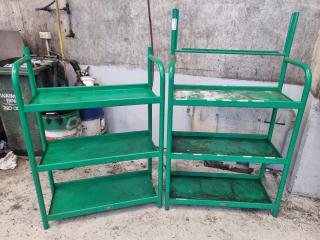 2x Workshop Shelving /Display Units