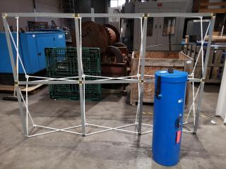 Mobile Folding Display Wall Frame for Conference / Business Events
