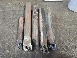 5 x Lathe Boring Bars 