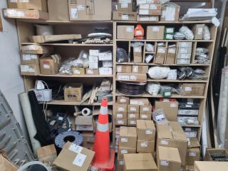 2x MDF Storage Shelving Units