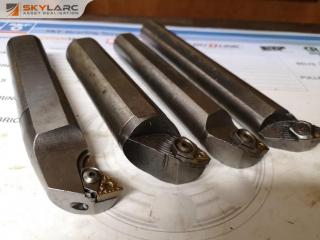4x Assorted Seco Milling Boring Bars