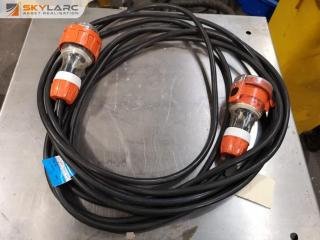 3-Phase Power Extension Cable, 9-Metre Length