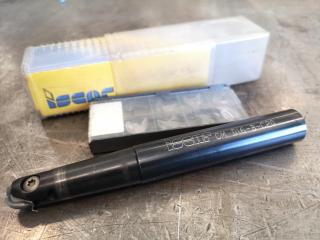 Iscar Ball Nose Indexable Mill Cutter w/ Spare Indexes