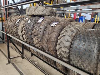 10x Assorted ATV Tyres, New