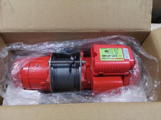 250kg Single Phase Electric Winch w/ Controller by ComeUp