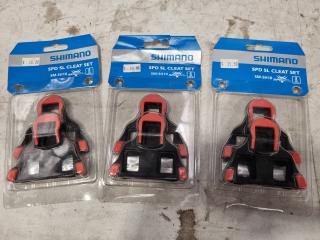 3x Shimsno SPD SL Cleat Sets SM-SH10