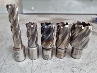 5 x Annular Cutters