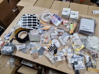 Bulk Lot of Cabinet Screw Cover Caps & Stickers