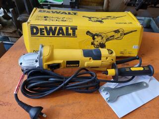 DeWalt Corded 125mm Angle Grinder, New