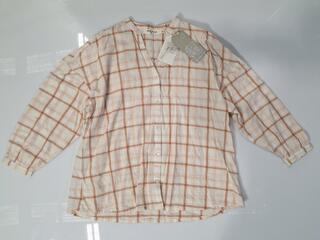 Nice Things Palomas Poplin Checked Shirt - Size 40