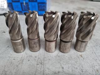 5 x Annular Cutters
