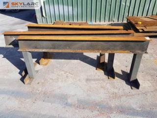 3 x Steel Workshop Stands