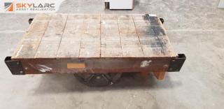 Vintage Cast Wheel Trolley