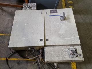 Decommissioned Factory Electrical Swtich Circuit Breaker Assembly