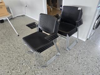 9 x Stackable Reception Chairs