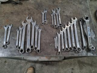 25x Assorted Wrenches by Jungk, Aigo, Bonney, Tipco, & More