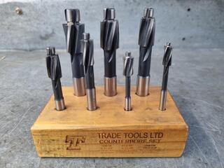 7-Piece Counterbore Set by Trade Tools Ltd