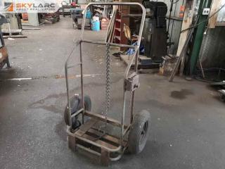 Industrial Welding Gas Bottle Trolley