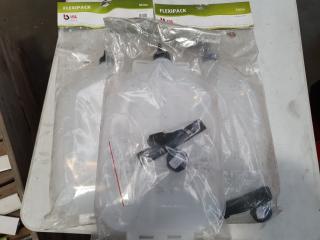 3x ISL Flexipack Drench Containers