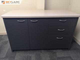 Office Cabinet w/ Drawers Unit