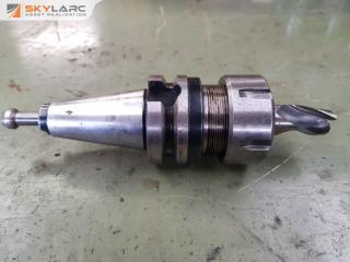 BT40 Collet Chuck with Endmill Cutter