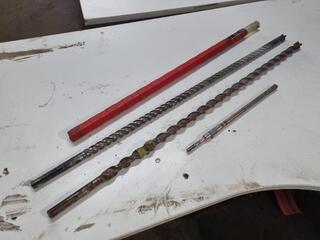 3x Hilti SDS & SDS Plus Drill Bits